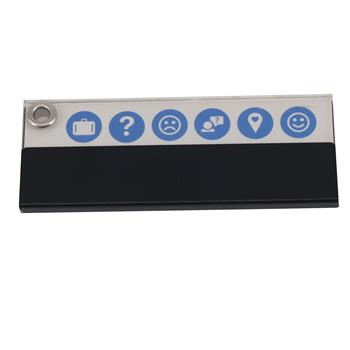 Aluminum ID Luggage Tag