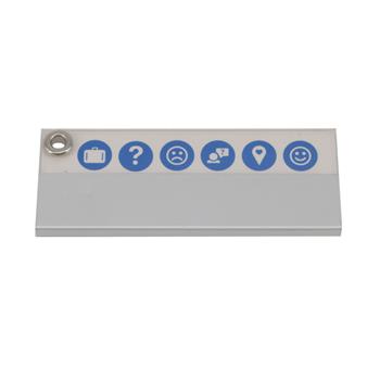 Aluminum ID Luggage Tag
