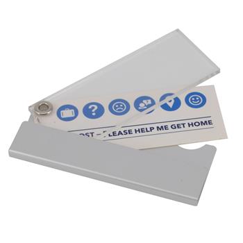 Aluminum ID Luggage Tag