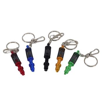 Mini Aluminum Shock Absorber Keychain