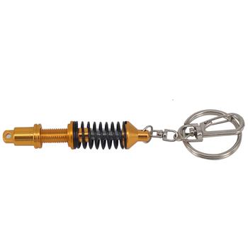 Mini Aluminum Shock Absorber Keychain