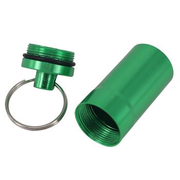 Mini Waterproof Portable Aluminum Travel Pill Box
