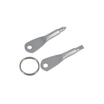 Steel Screwdrivers Keychain