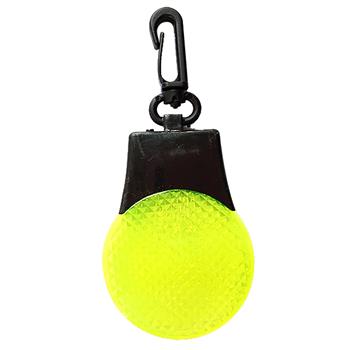 Round Clip-On Flashing Safety Reflector Light