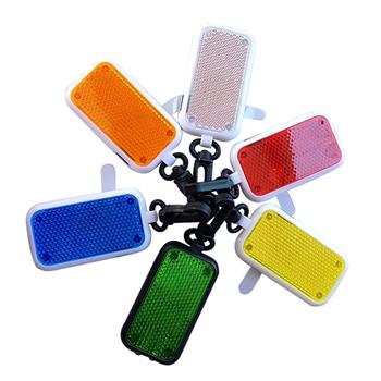 Clip-On Blinking Safety Reflector Light