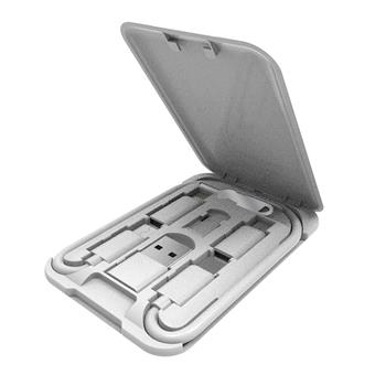 6-in-1 Compact USB Cable Kit with Phone Stand