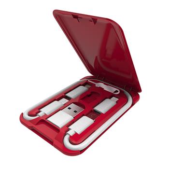 6-in-1 Compact USB Cable Kit with Phone Stand