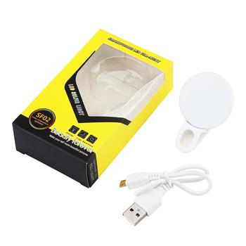 Cell Phone Rechargeable Selfie Ring Light(20LED)