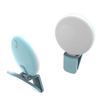Clip-On Custom Rechargeable Selfie Light (10 LED)