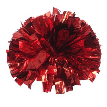 12" Ball-Shaped Cheerleading Pom Poms with Handle