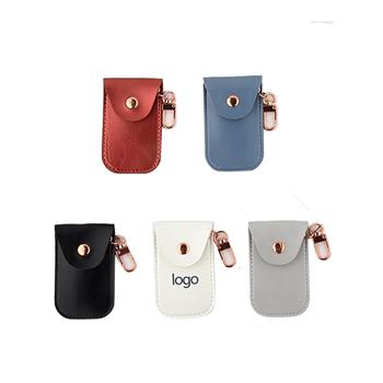 Reusable Stainless Straw with PU Case and Keychain