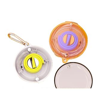 Custom Silicone Reusable Straw Kit with Keychain