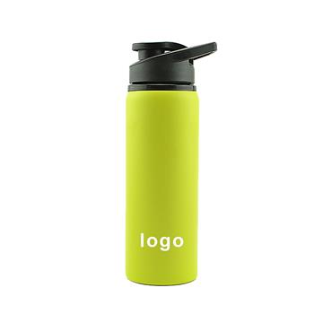 24oz Stainless Steel Sports Bottle with Flip Lid