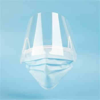 Disposable Face Mask with Eye Shield