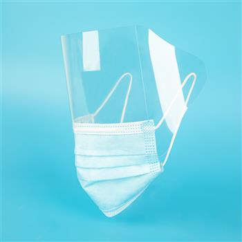 Full Face Shield with Glasses Frame
