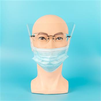 Full Face Shield with Glasses Frame