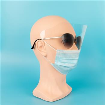Full Face Shield with Glasses Frame