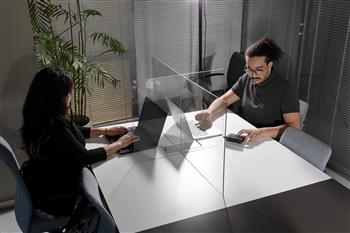 40"x24"x20" Desk Protective Shield (5mm thickness)