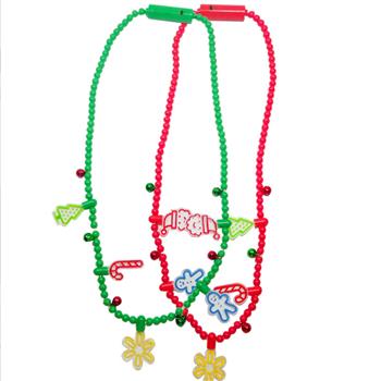 Light-Up LED Christmas Necklace