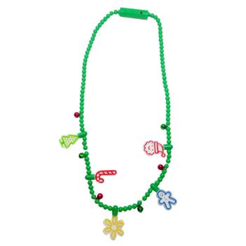 Light-Up LED Christmas Necklace