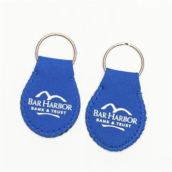 Neoprene Key Tag with Keyring