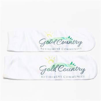12" Full Color Printed Short Socks