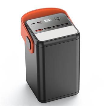 60000mAh Portable Power Bank with Flashlight