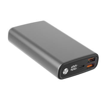 15000mAh Aluminum Power Bank with LED Display