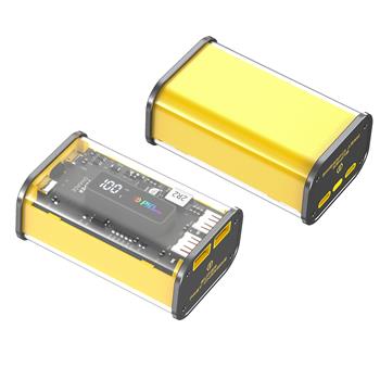 Transparent Case Power Bank