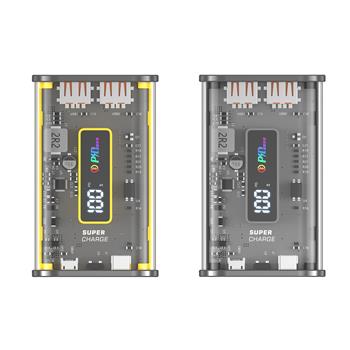 Transparent Case Power Bank