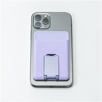 Silicone Magnetic Phone Wallet with Stand