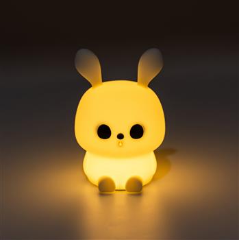 Soft Silicone Bunny Touch Night Light