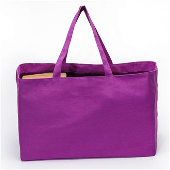 12oz Canvas Utility Tote Bag with Organizer Pockets