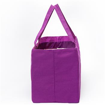 12oz Canvas Utility Tote Bag with Organizer Pockets