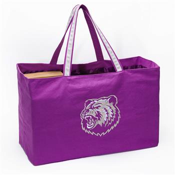 12oz Canvas Utility Tote Bag with Organizer Pockets