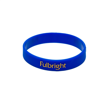 1/2" Custom Debossed Color-Filled Silicone Bracelet
