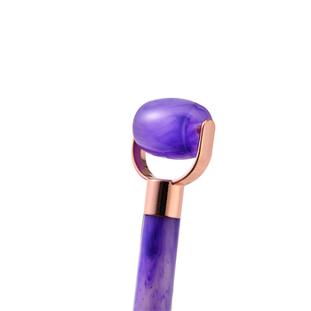 Crystal Massage Roller Ballpoint Pen