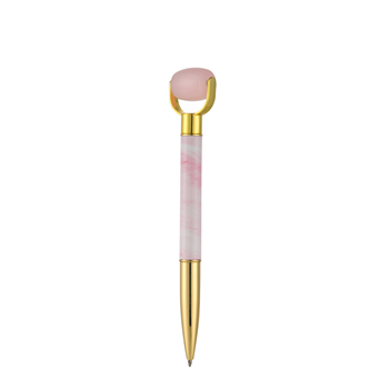Crystal Massage Roller Ballpoint Pen