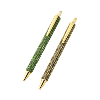 Luxury Rhinestone Click Ballpoint Pen