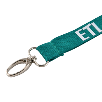Eco-Friendly Bamboo Fiber Lanyard with Safety Breakaway