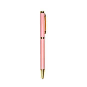 Elegant Metal Twist Pen with Colored Barrel