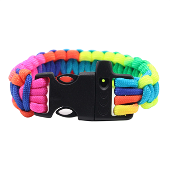 Survival Paracord Bracelet with Whistle