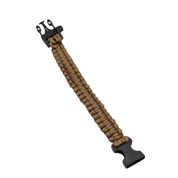 Survival Paracord Bracelet with Whistle