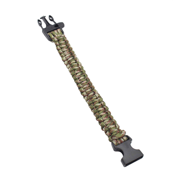 Survival Paracord Bracelet with Whistle