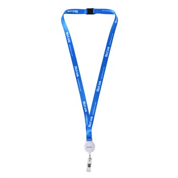 Breakaway Lanyard with Retractable Badge Reel