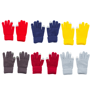 Cozy Knit Touchscreen Gloves
