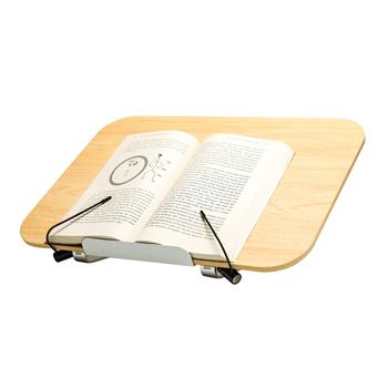 Wooden Adjustable Desktop Book & Laptop Stand