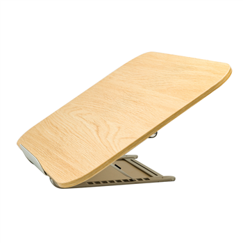 Wooden Adjustable Desktop Book & Laptop Stand