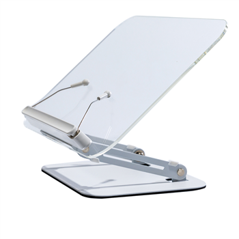 Multi-Purpose Acrylic Stand for Books, Tablets & Laptops