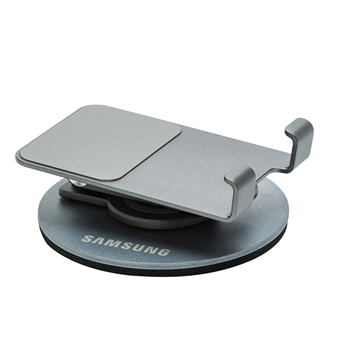 Adjustable Aluminum Phone Stand with Round Base